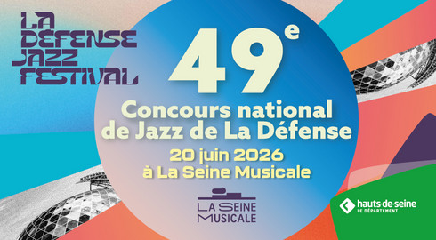 Le concours national de jazz de la défense, le 20 juin sur le parvis de La Seine Musicale à Boulogne-Billancourt dès 16h30