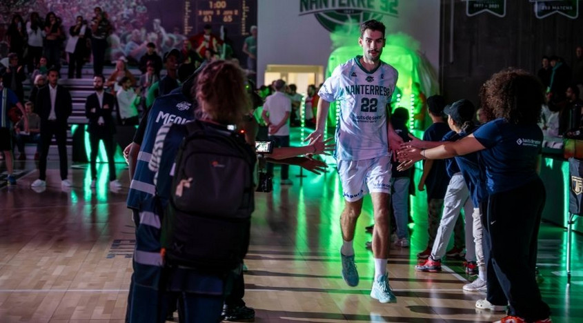 Lucas Dussoulier, joueur de Nanterre 92