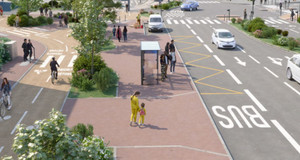 L'accès au pôle gare Châtillon Montrouge après les travaux