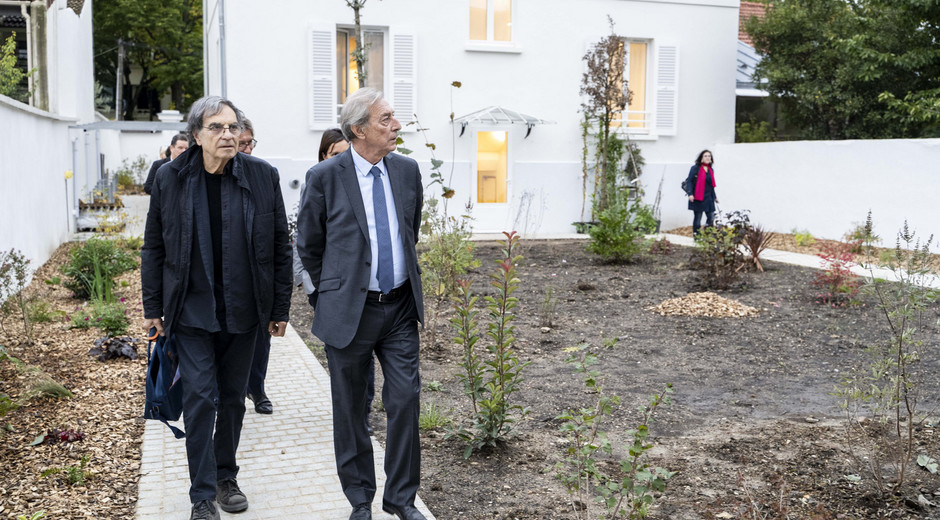 Le pavillon de préfiguration de la Maison de l'Avenir à Nanterre